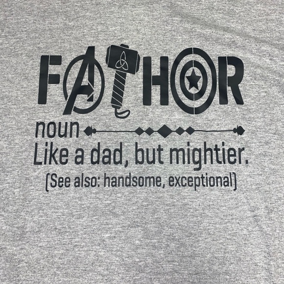 Fathor t-shirt “like a dad but mightier” - Picture 2 of 2